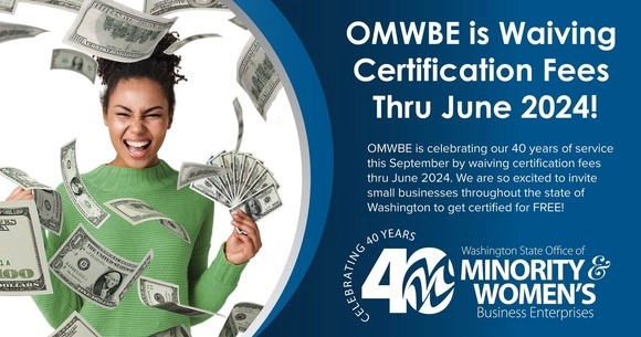 OMWBE Certification Waived