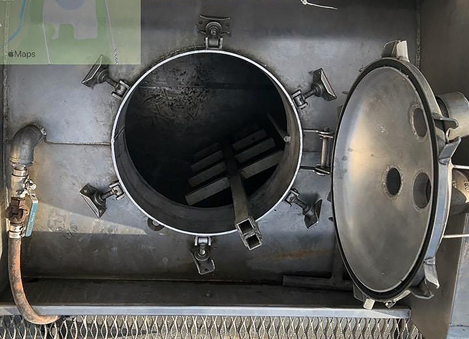 Two Rivers Terminal Hatch