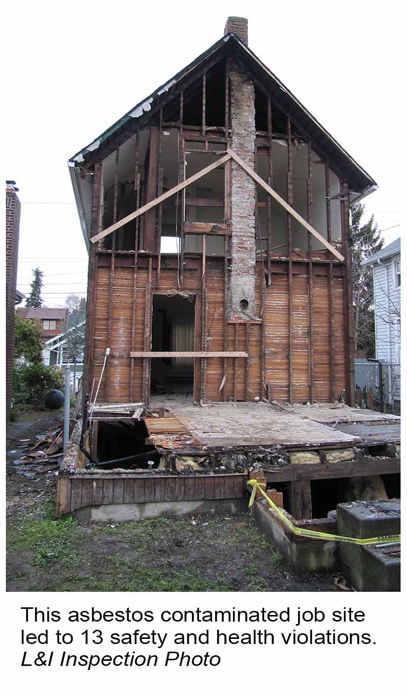 SH - Topics - Asbestos - Building Demolition Citation Photo